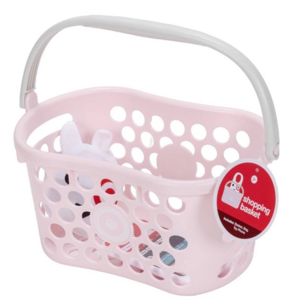 Target Toy Shopping Basket Pink